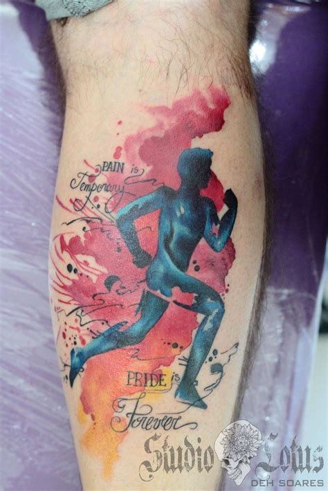 Running Tattoos For Men Ink Design Ideas In Motion Artofit