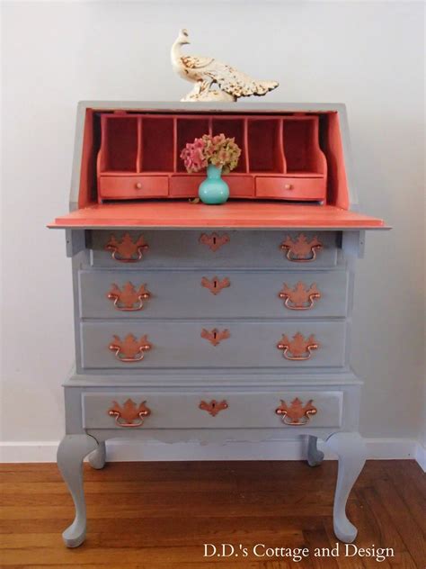 Queen anne bedroom furniture handcrafted amish furniture we have. Queen Anne Secretary Desk (Someday Crafts) | Recycled ...