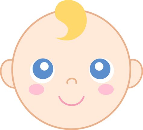 Baby Face Outline Free Download On Clipartmag