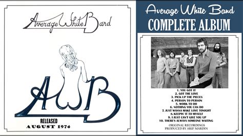 Average White Band Awb Complete Album Youtube