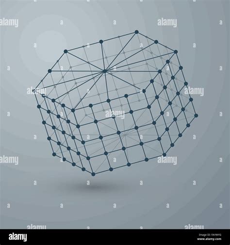 Vector Illustration Of A Polygonal Shape Stock Vector Image And Art Alamy