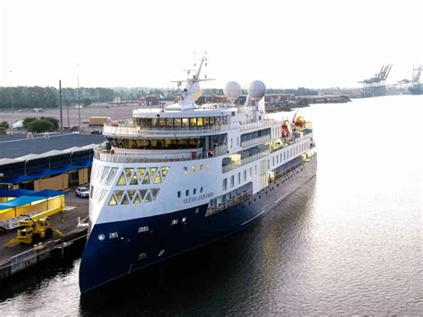 Cruise Line Christens First Luxury Expedition Ship In Boston