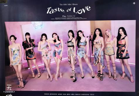 Twice Mini Album Vol Taste Of Love Poster Kr Multimedia