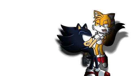 Dark Sonic Vs Tails By Sonicketchum On Deviantart