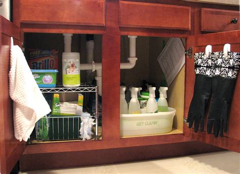 Almost everything that one can think of. Organizing cleaning supplies - Living Rich on LessLiving ...