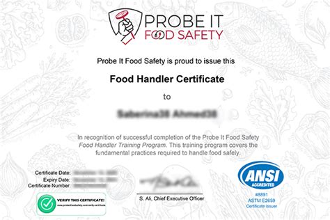 Do you know the difference between a food handler card and a manager's certification? Probe It Food Safety