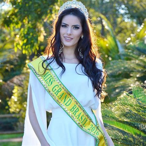 Renata Sena Miss Grand Brasil 2016 Em Ensaio Oficial