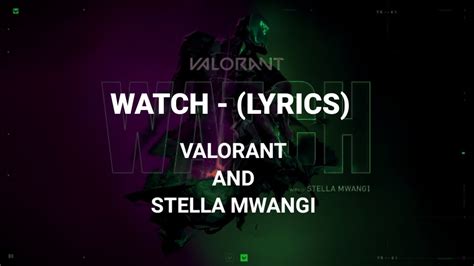 Watch Stella Mwangi And Valorant Lyrics Youtube