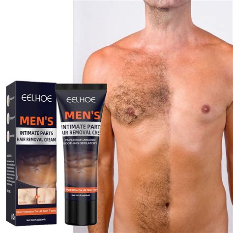 2pcs Mens Intimate Genital Hair Removal Cream For Sensitive Areas Extra Gentle New