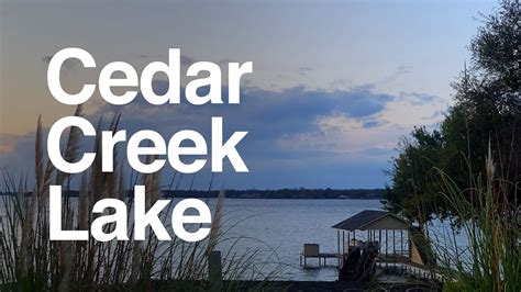 Spotlight On Cedar Creek Lake Visitors Guide Info On Boating
