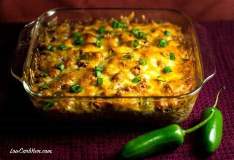 Thaw the frozen casserole to room temperature before. Southwest Casserole with Ground Beef and Beans | Low Carb Yum