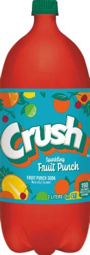 Crush Sparkling Fruit Punch Soda 2 L Fred Meyer
