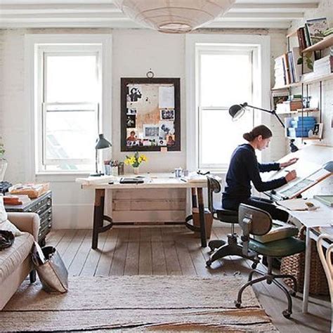 42 Wonderful Workspace Design And Decor Ideas For Cozy Your Rustic