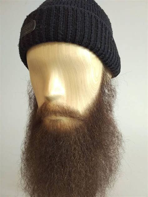 Realistic Fake Beard Kit 100 Real Human Hair Full Handmade Realistic Fake Beard Fake Beards