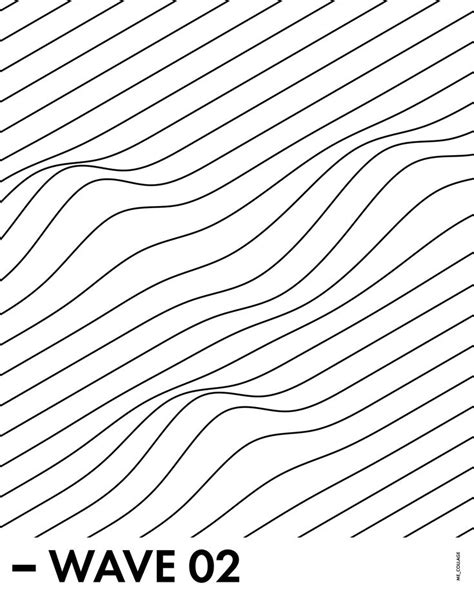 Wave 02 50 Minimal Linear Designs Geometric Graphic Design Black