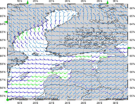 Baltic Sea Gulf Of Bothnia Gulf Of Finland Gulf Of Riga Wind Forecast 009