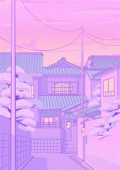 Purple Aesthetic Anime Wallpapers Top Những Hình Ảnh Đẹp