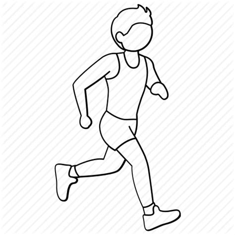 Running Race Drawing At Explore Collection Of