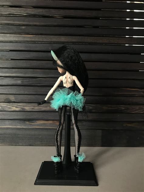 Ooak Demon Custom Monster High Repaint Doll Etsy