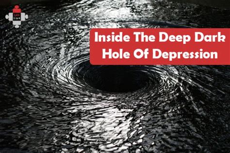 inside the deep dark hole of depression i am 1 in 4