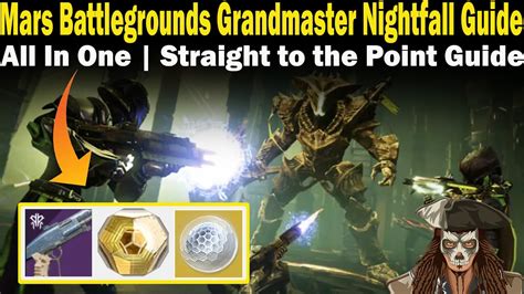Destiny 2 Heist Battlegrounds Mars Grandmaster Nightfall Guide