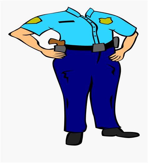 Police Uniform Clip Art Free Transparent Clipart Clipartkey