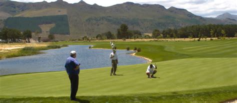 Ensuring that the correct route to the destination is taken. Golf courses in Botswana