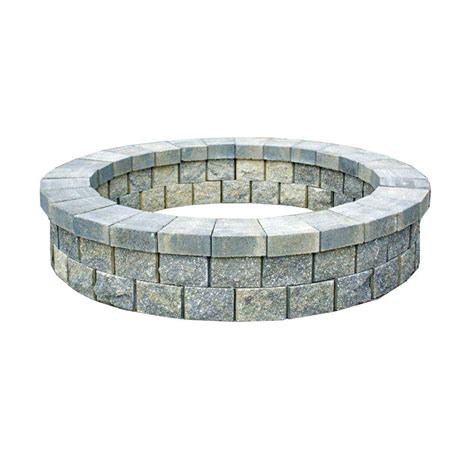 This unique fire pit features black porcelain enamel fire bowl and slate stone paver look cast iron rim, which boasts stylish detail. How to Build a Fire Pit - The Home Depot