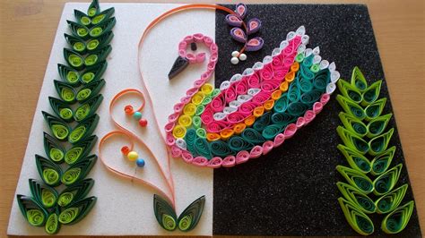 Shop wayfair for a zillion things home across all styles and budgets. Paper Quilling Art : Amazing DIY Room Decor With Bird ...