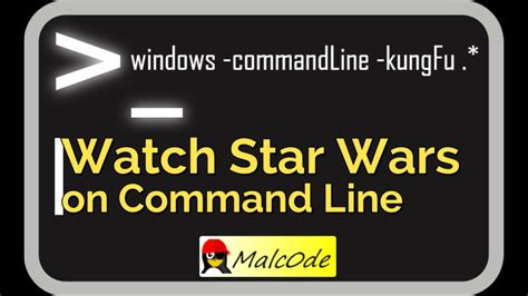 How To Watch Star Wars On Command Prompt Youtube