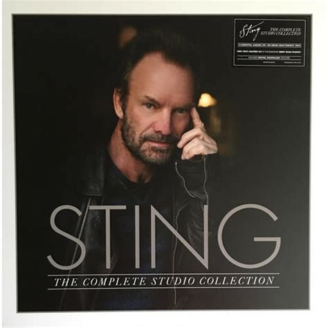 Sting Complete Studio Collection Box Set Vinyl 16 Lp For Sale Online