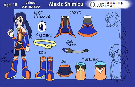 Alexis Shimizus New Reference Sheet By Chasetales On Deviantart