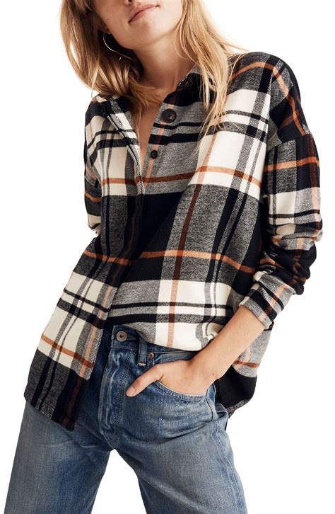 Madewell Bromley Flannel Shirt Available At Nordstrom How To Wear A