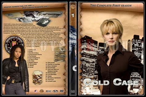 Cold Case Season 1 7 Custom Dvd Cover Set English 2003 2010
