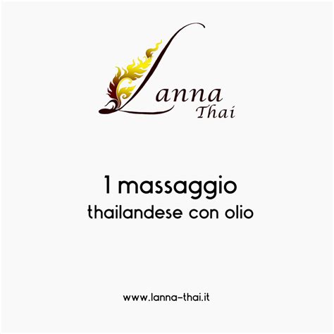 thai oil massage centro massaggi lanna thai