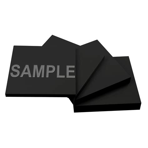 Sample Black Expanded Pvc Sheet Acme Plastics Inc