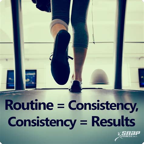 Routineconsistency Motivational Quotes Pinterest