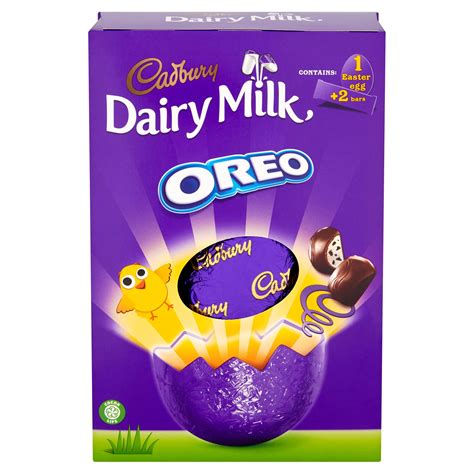 Cadbury Dairy Milk With Oreo Large Easter Egg 278g Easter Eggs