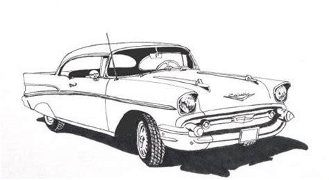 Car drawings, Car, Vintage cars