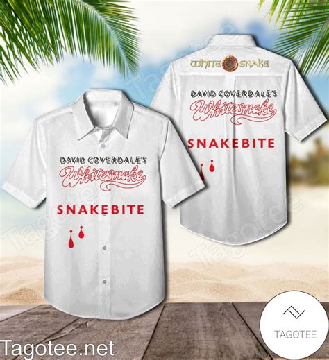 Whitesnake Snakebite Album Cover Hawaiian Shirt Tagotee