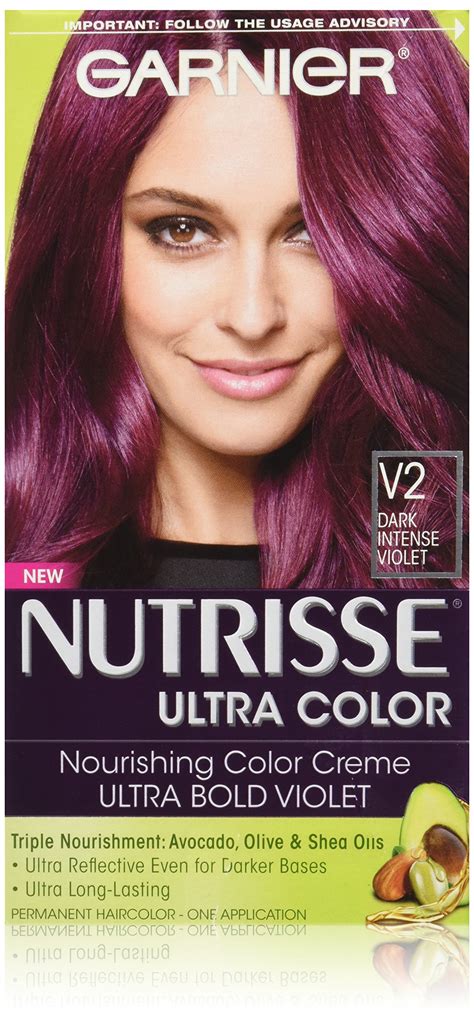 Buy Garnier Nutrisse Ultra Color Nourishing Hair Color Creme V2 Dark
