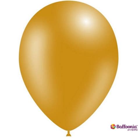 12″ Metallic Gold Latex Balloons Balloonia 50bag Balloon Warehouse™