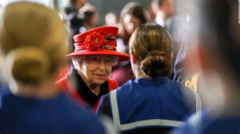 Queen Elizabeth visits UK's largest warship, as it set sails for South ...