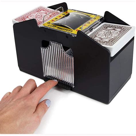 Professional Automatic Card Shuffler 4 Decks Electric Cards Shuffling