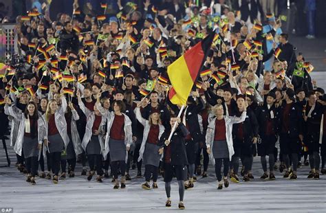 Deutschlands top 20 bei olympia. Best and worst outfits at the Rio Olympics 2016 opening ceremony | Daily Mail Online
