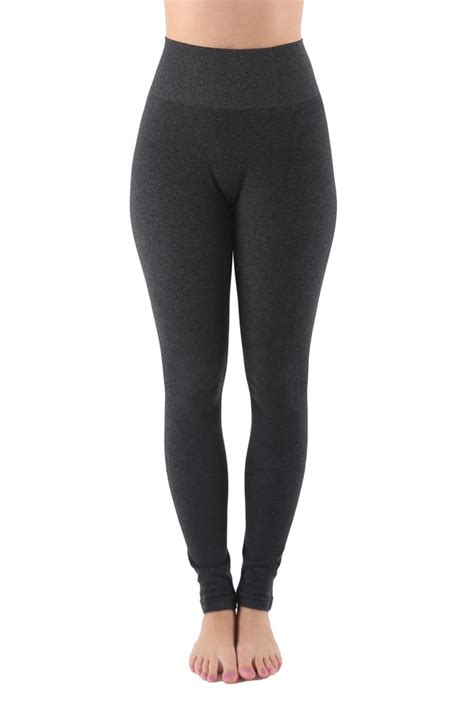 High Waist Dark Grey Leggings Kaneari