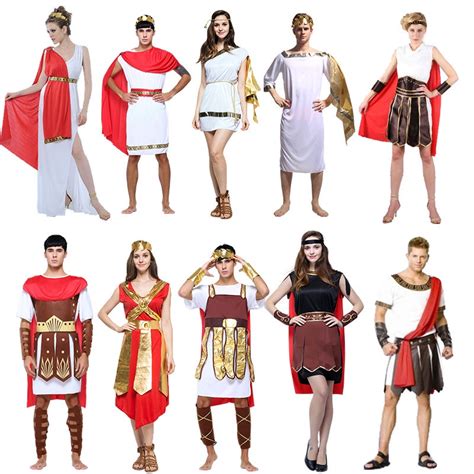 halloween adult ancient roman costume cosplay samurai clothes men women greek warrior costumes