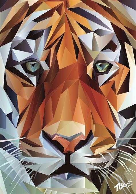 Tiger Иллюстрации арт Картины Картины животных