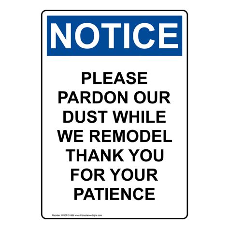 Pardon Our Dust Signs Printable Printable Templates