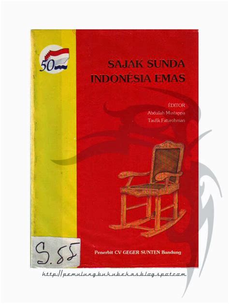 Kumpulan Sajak Sunda Indonesia Emas | Pemulung Buku Bekas